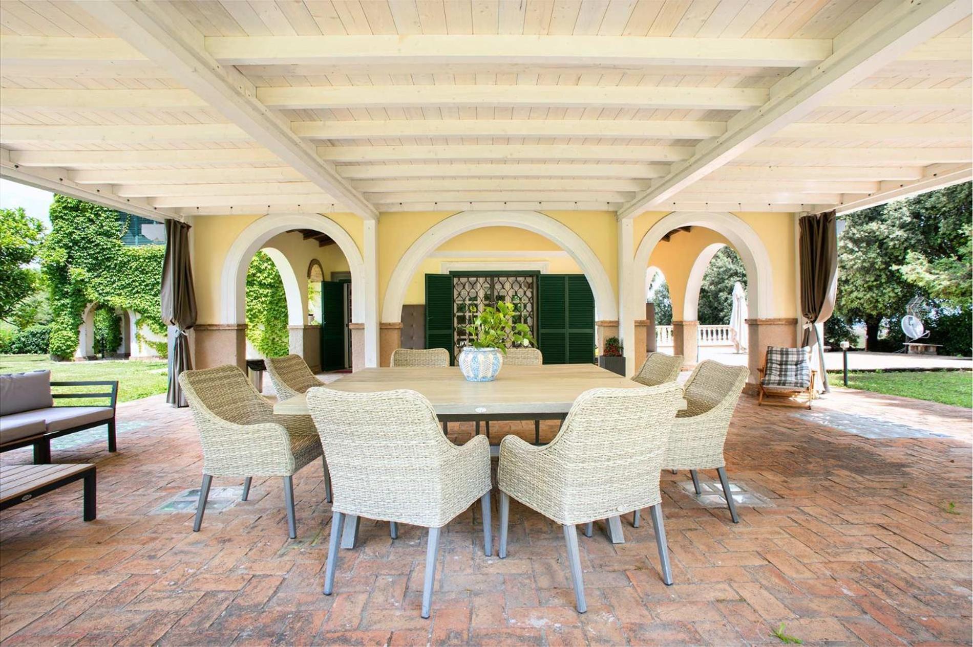 Villa Prestigiosa Con Parco Palestra E Piscina Roma